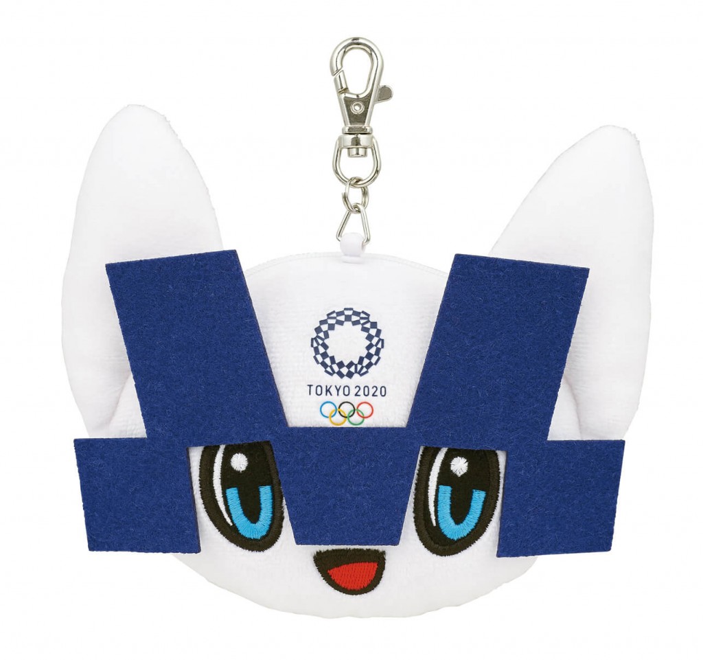 東京2020オリンピックマスコット ミライトワ リール付ぬいぐるみパス