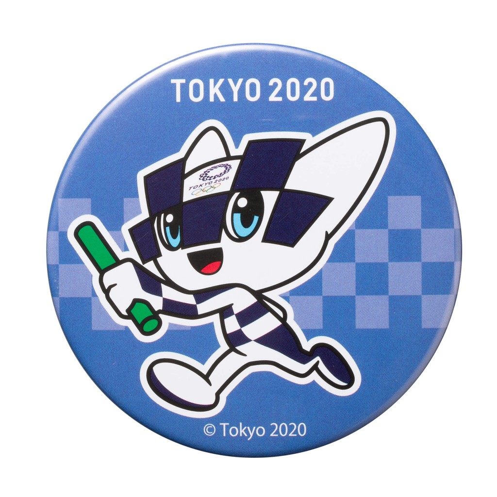 東京オリンピックマスコット ミライトワ缶バッジ単品 A セガトイズ